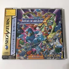 Sega Saturn - Rockman X3 Japonês Completo Mega Man X3