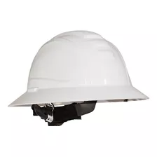 Casco De Seguridad Ingeniero Blanco Tipo Safari Certificado