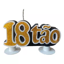 Velas De Aniversario 18 Tâo/ 18 Anos Personalizados.