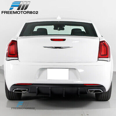 Fit 15-23 Chrysler 300 Rear Bumper Diffuser Lip Fin Ikon Zzg Foto 3