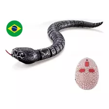 Serpente Cobra De Controle Remoto Brinquedo Realista