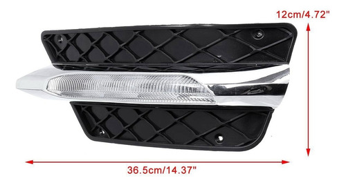 Luz Led Parachoques Delantero Para Mercedes Benz W204 Clase Foto 4