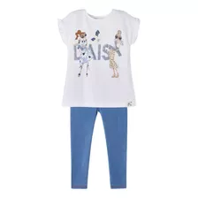 Conjunto Leggings Mayoral Niña Denim 2 Piezas