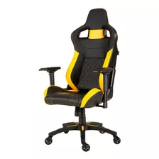 Silla Gamer Corsair T1 Race Yellow Reclinable Oficina Pc Ps4