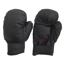 Par Luvas Boxe Muay Thai Preto Masculino Feminino