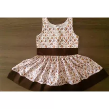 Vestido Coelhinhos Bebê