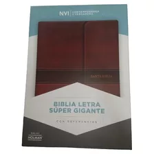 Biblia Letra Súper Gigante Con Referencia 