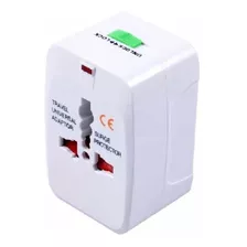 Adaptador Tomada Universal Internacional Uk Eua Europa Asia