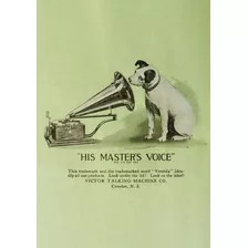 Poster Retrô - Rca Victor Dog 30x42cm Plastificado