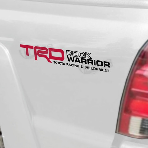 Par De Calcomanias Toyota Trd Stickers Para Tacoma, Tundra Foto 3