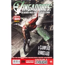 Marvel Vingadores O Campeao Derrotado - Vol. 6, De Equipe Ial., Vol. Acompanha 1 Volume. Editora Panini, Capa Mole Em Português, 2015