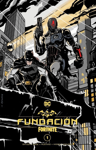 Comic Batman/fortnite Atuendo De Batman Que Ríe Fundación #1