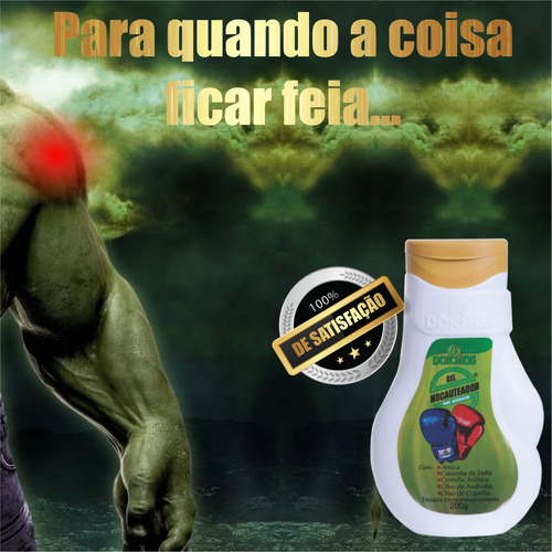 Gel Massageador Nocauteador Original Dokmos Cosméticos