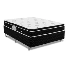 Cama Box Americana Ortobom Physical Casal De 188cmx128cm Nobre