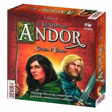 Jogo De Tabuleiro - As Lendas De Andor Chada E Thorn