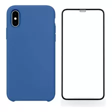 Kit Capinha Capa Case + Película 3d Compatível iPhone XS Max