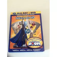 Blu Ray+dvd Megamind (megamente) Dublado Importado Brad Pitt