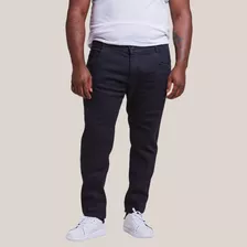 Calça Jeans Sarja Plus Size Masculina Com Lycra 50 52 54 56