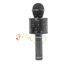 Microfone Karaoke Sem Fio Bluetooth Caixa Som