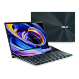 Notebook Asus Zenbook Pro Duo Ux482eg Celestial Blue TÃ¡ctil 14 , Intel Core I7 1195g7  32gb De Ram 1 Tb Ssd, Nvidia Geforce Mx450 1920x1080px Windows 11 Home