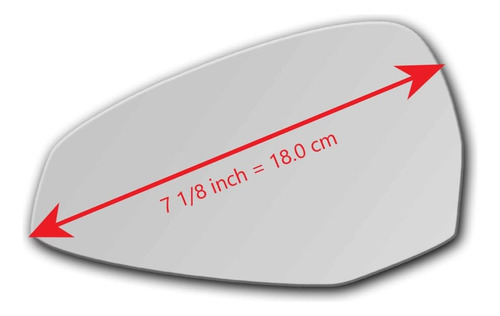 Luna Espejo Lateral Derecho Compatible Con Audi A5 2018-2020 Foto 2