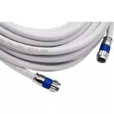 Cabo Rge Coaxial Antena Tv Pronto Com Conector 25 Metros