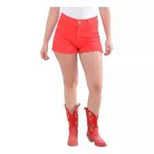 Short Jean Jeans Mujer Mom Rígido Roturas Roto Tiro Alto