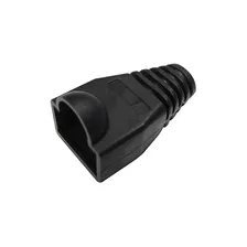 Capa Boot Para Plug Modular Rj45 Seclan Preta - 100 Peças