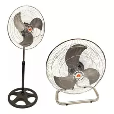 Ventilador Turbo Con Aspas Metalicas 3 En 1 