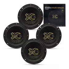 Kit Alto Falantes Gold Portas Dianteiras + Traseiras 200 W