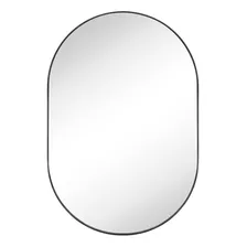 Espejo Ovalado 80x50 Cm Doble Arco Píldora Deco Tictac Oval