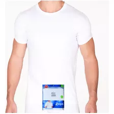 3 Playeras Camisetas Zaga 100% Algodón Cuello Redondo O V