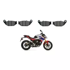 Pastillas Delanteras + Traseras Honda Cb190r