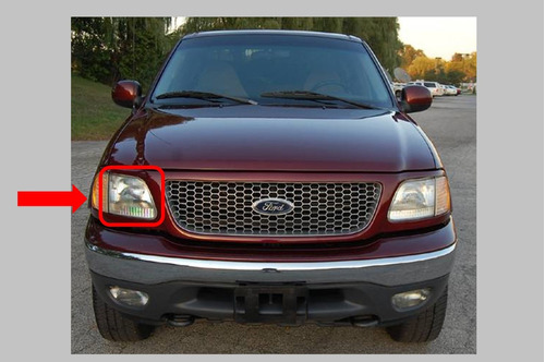 97-02 Ford Expedition Faro Delantero Lado Derecho Foto 4