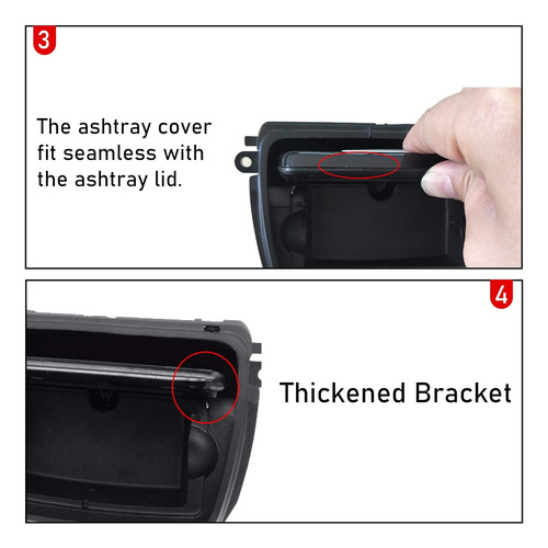 Para El Cenicero De La Consola Central De Bmw, Caja Del Ceni Foto 6