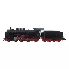 Set Locomotora Vapor Br 38 Epoca Ii Y 4 Vagones