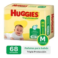 Pañales Huggies Classic Triple Proteccion M