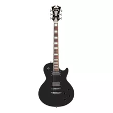 Guitarra Eléctrica D'angelico Premier Sd Single-cutaway De Caoba Black Con Diapasón De Palo De Rosa