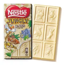 Chocolate Branco Nestlé Jungly Blanco C/ Bolacha 125g