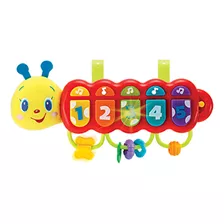 Oruga Piano Musical Con Luz Juguete Bebé P/cuna Coche Winfun