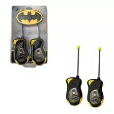 Rádio Comunicador Infantil Walkie Talkie Batman Candide 9650