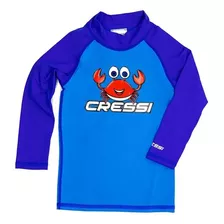 Blusa Com Proteção Uv Cressi Infantil