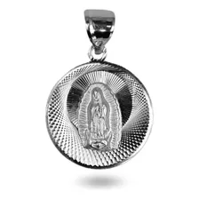 Medalla Medalla Virgen De Guadalupe Plata 925 Joyeria