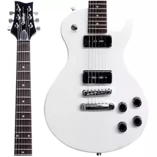 Guitarra Les Paul Waldman Glp-190 Wh Branca Cap P90 Cor Branco