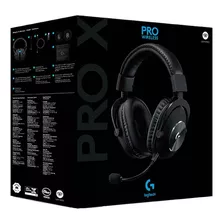 Audifono Gamer Logitech Pro X Wireless Lightspeed Black