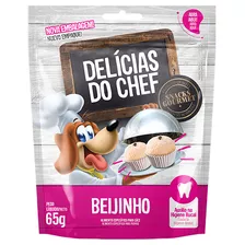 Aniversario Do Seu Cão Beijinho Delicias Do Chef 65g 2 Unid.