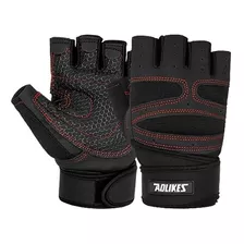 Guantes Deportivos Aolikes A-109 Gym Levantamiento Pesas