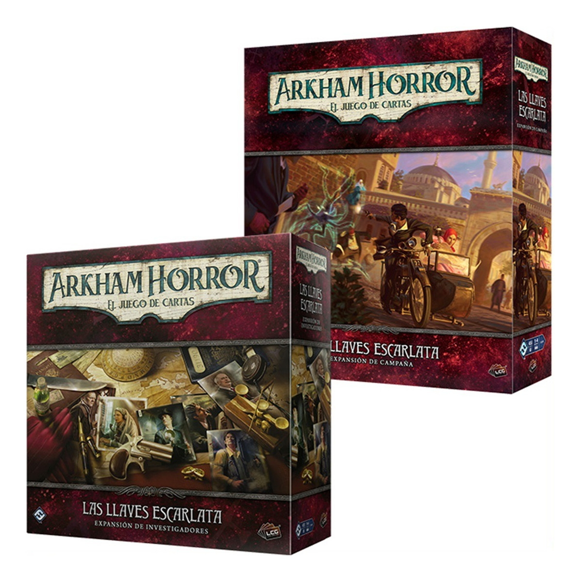 Arkham Horror Lcg Campaña Completa Las Llaves Escarlata