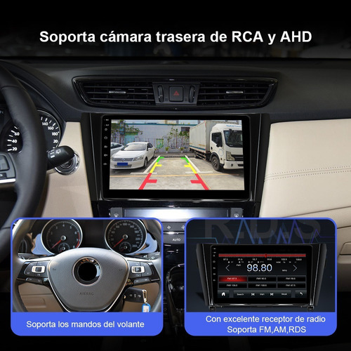 Radio Android 10 2gb Para Nissan Qashqai Xtrail 2013-2020 Foto 5