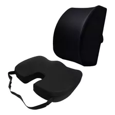 Cojin Lumbar Viscoelástico Asiento + Cojin Espalda Howell